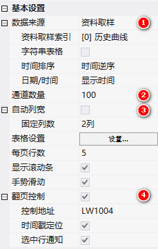 VisualHMI 数据记录：1000 通道表格、时间戳定位与字符串拼接插图1